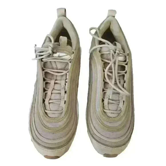 Nike Womens W Air Max 97 UT Khaki/Light Bone Sneaker 7.5 - Picture 2 of 16
